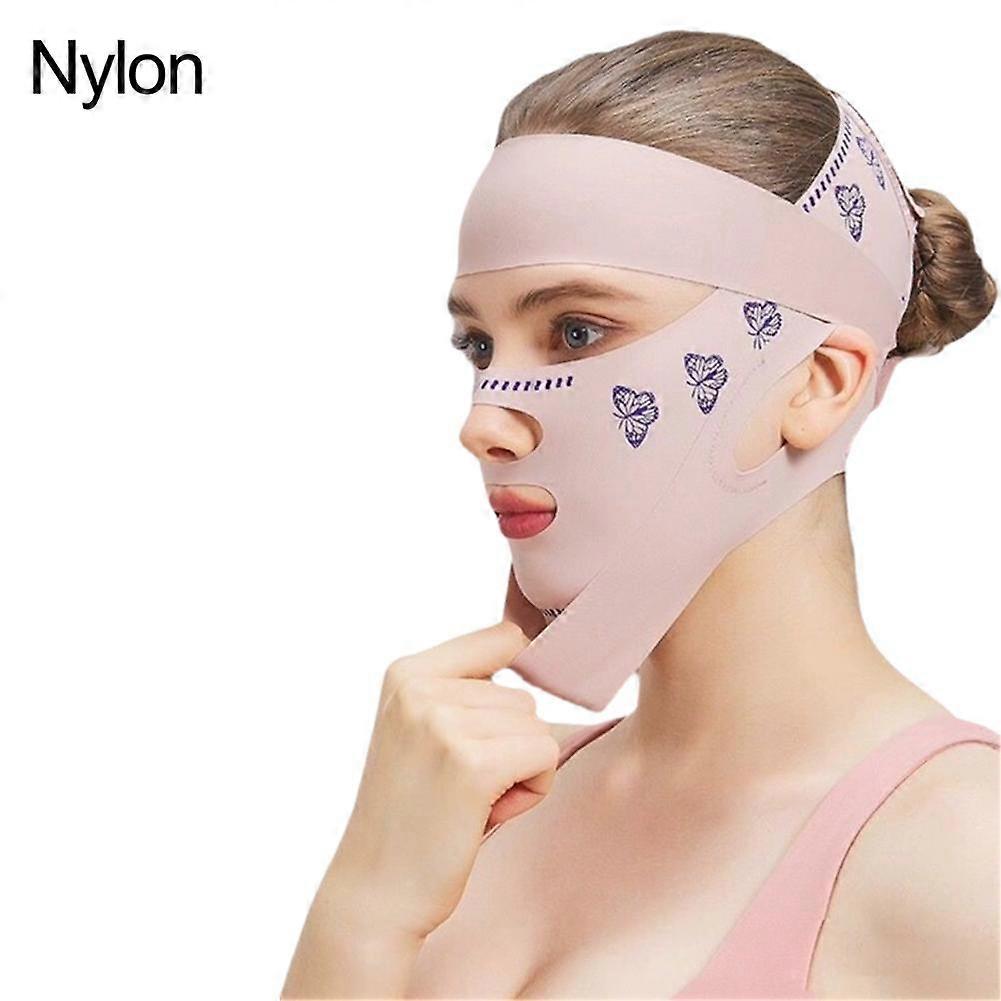 Bandage facial papillon triple pression en V