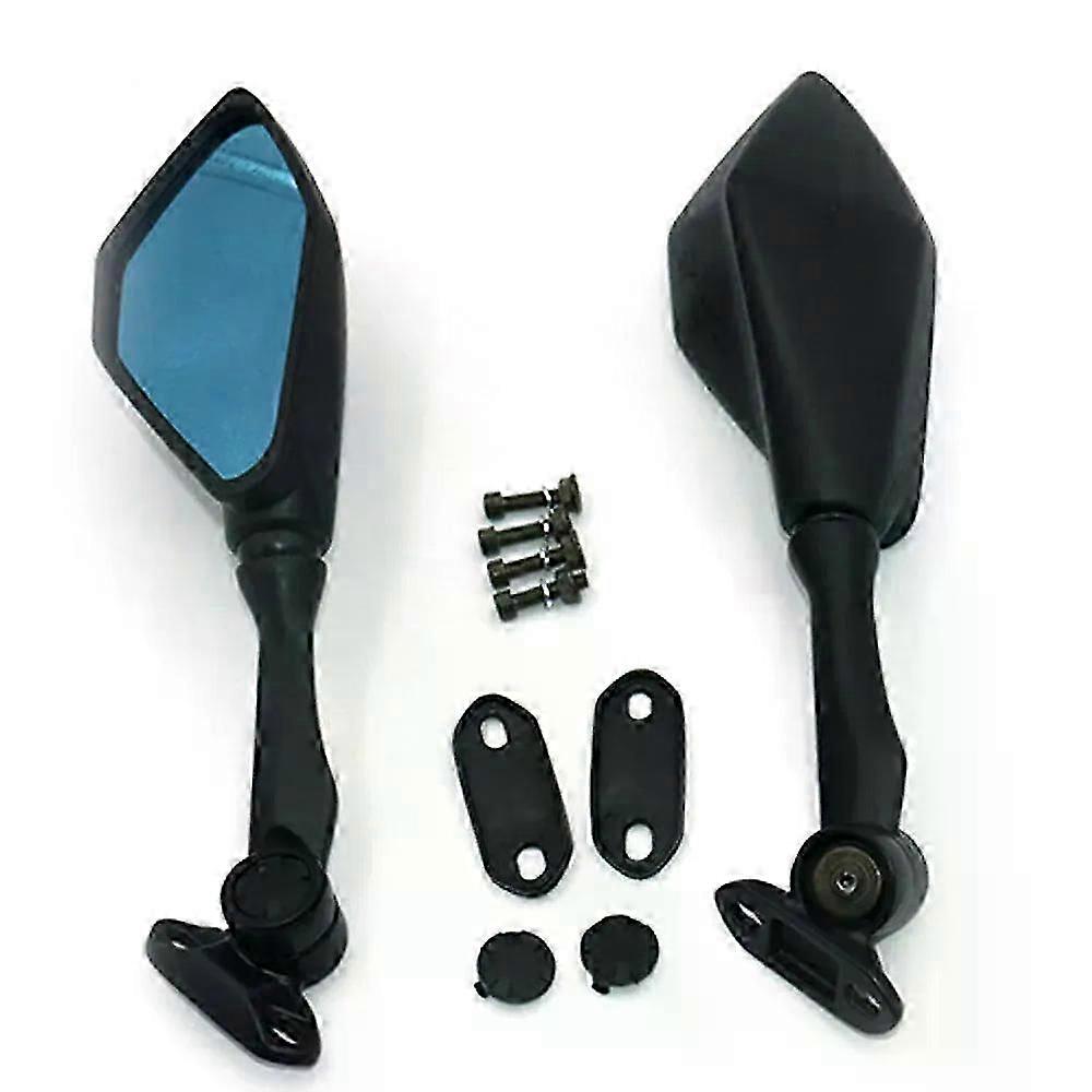 Espejos plegables ajustables para motocicleta retrovisores deportivos para Kawasaki Ninja 300 Ex300 Ninja 400 250sl ZX-6R