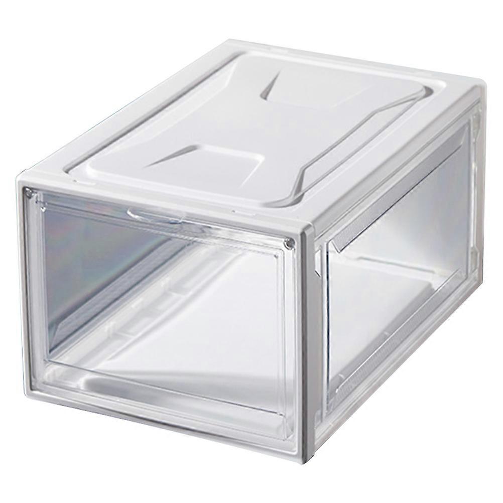 Transparent Shoes Box Shoe Display Clamshell Pattern Box Storage Foldable 1Pack