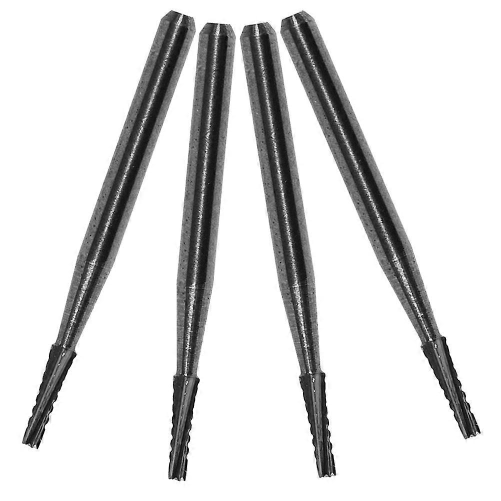 Glass Drill Bit Windshield Repair Tool For Glass Damage Fixing Compact Shape Silver 4Pcs