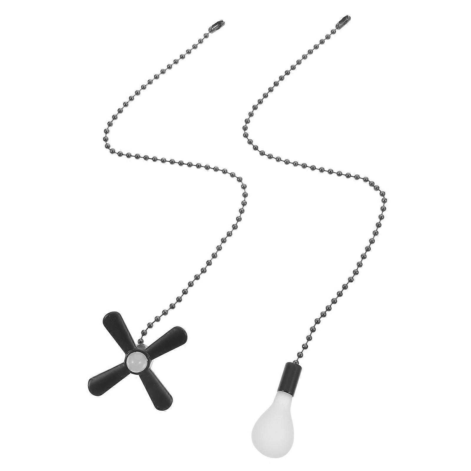 Fan Strings Pull Chain Deckenventilator Pull Chain Hoteliers Metall 1Set