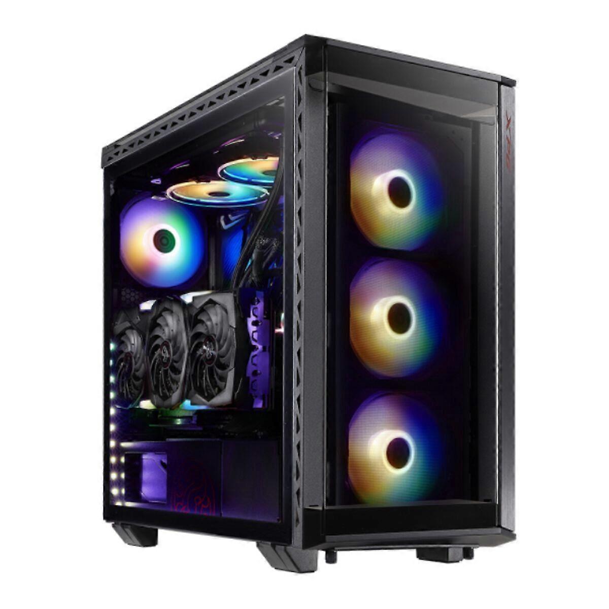 Micro ATX / Mini ITX / ATX Midtower Gehäuse XPG Battlecruiser Schwarz ARGB