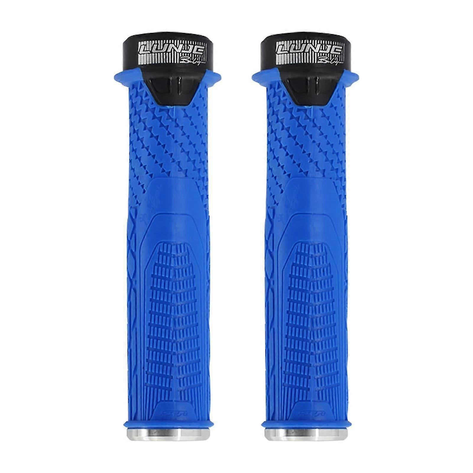 1 Pair Cycling Bike Handle Grips Cover Bicycle MTB Handlebar Anti-slip Blue