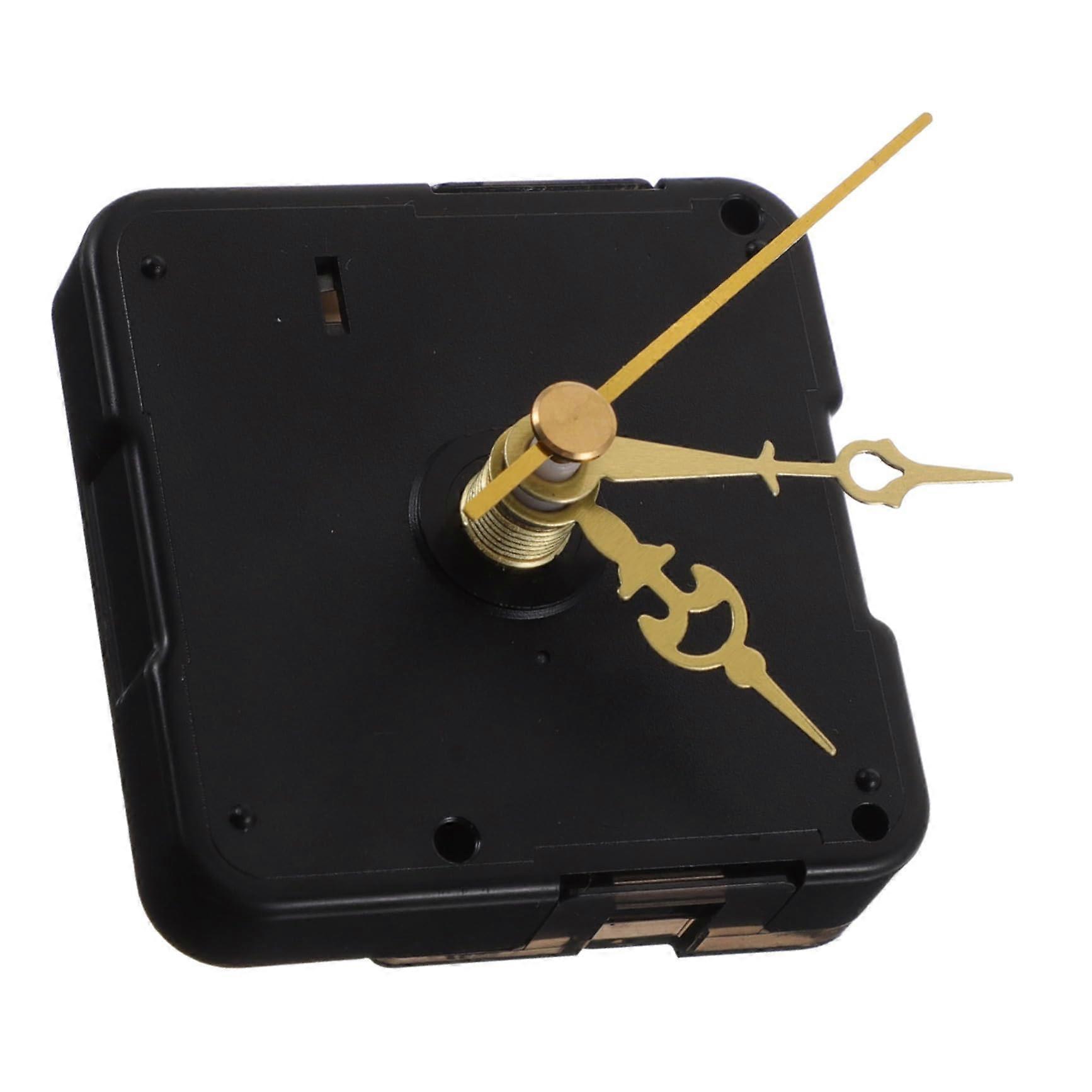 Wall Clock Mechanism Replacement Parts Kit, 1 Set, Silent Movement, DIY Clock Repair, Plastic