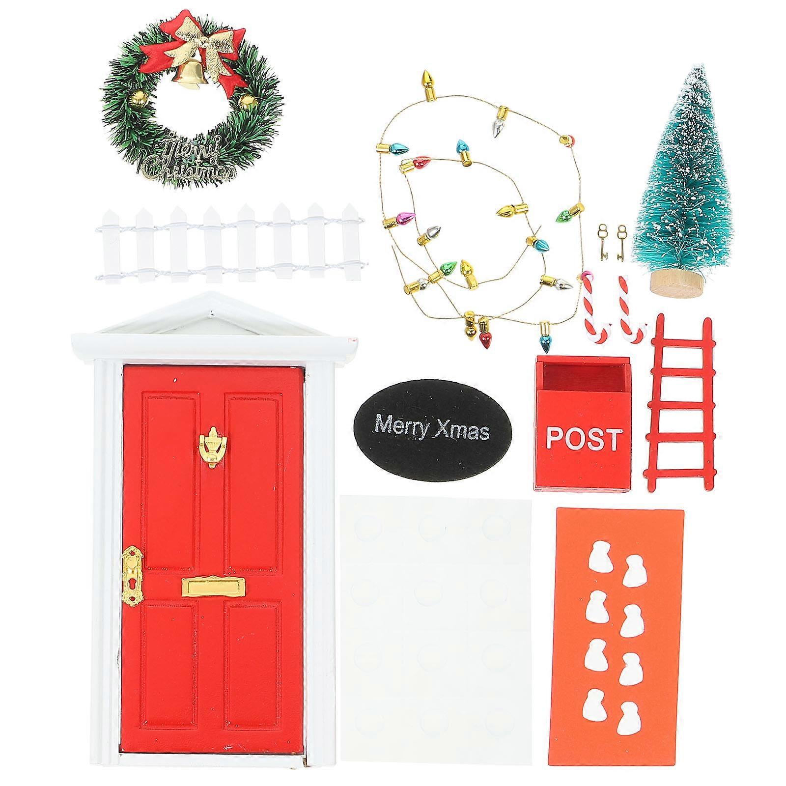Mini Decorative Accessory Miniature Furniture Model Mini House Accessory 6.5X4.3X1.2in 1Set