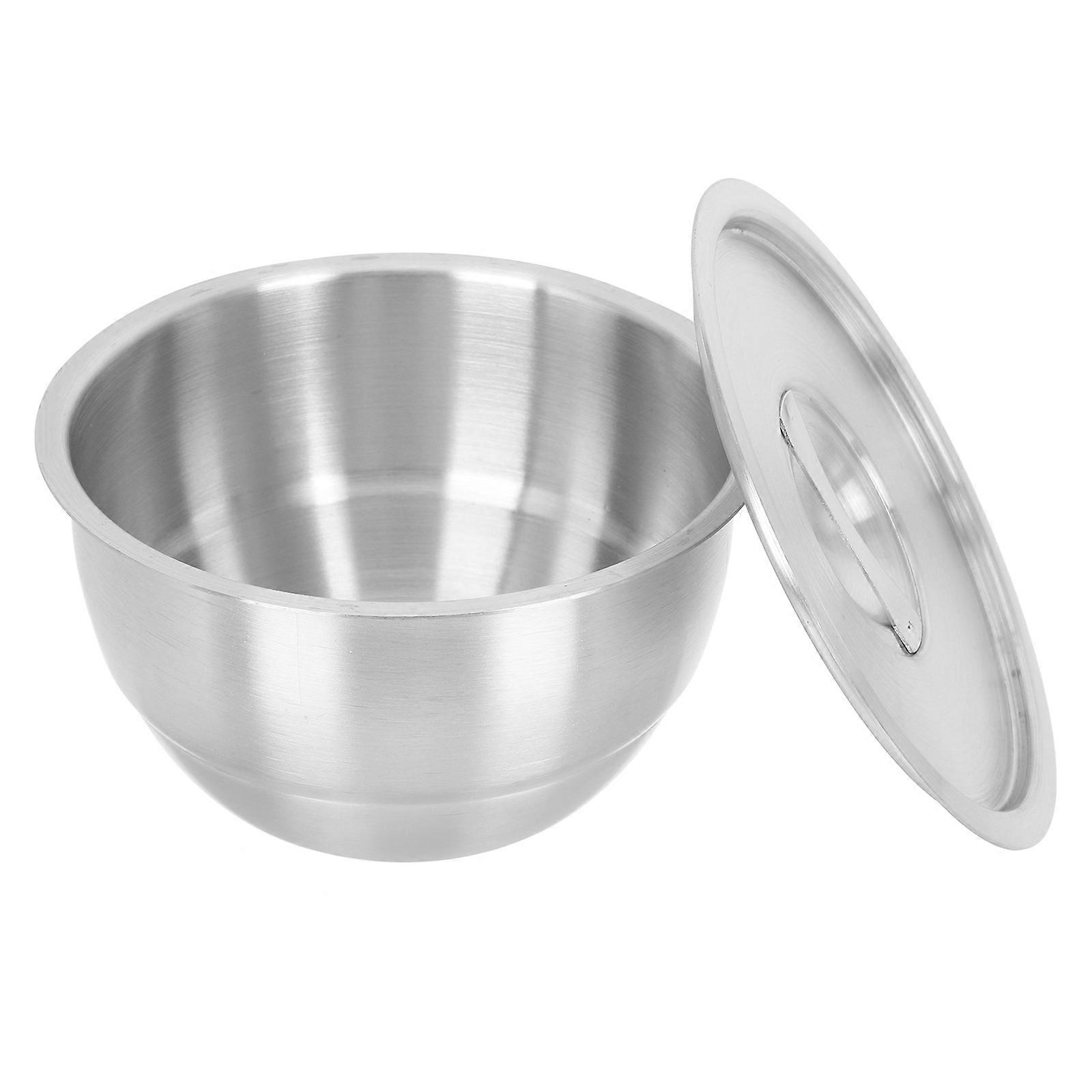 Soup Bowl With Lid Restaurant Round Steaming Eggs 1Pcs