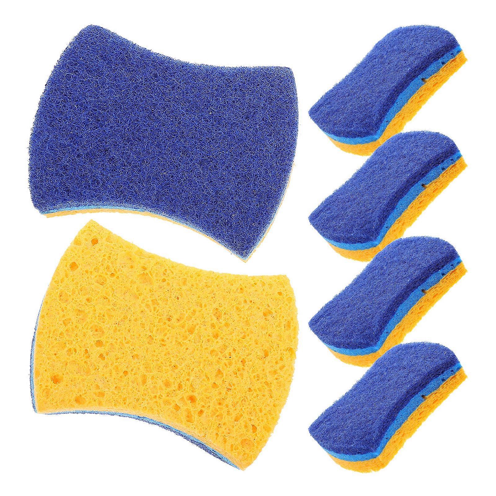 Household Cleaning Sponge Duster Bathroom Surfaces Water Absorption 6Pcs