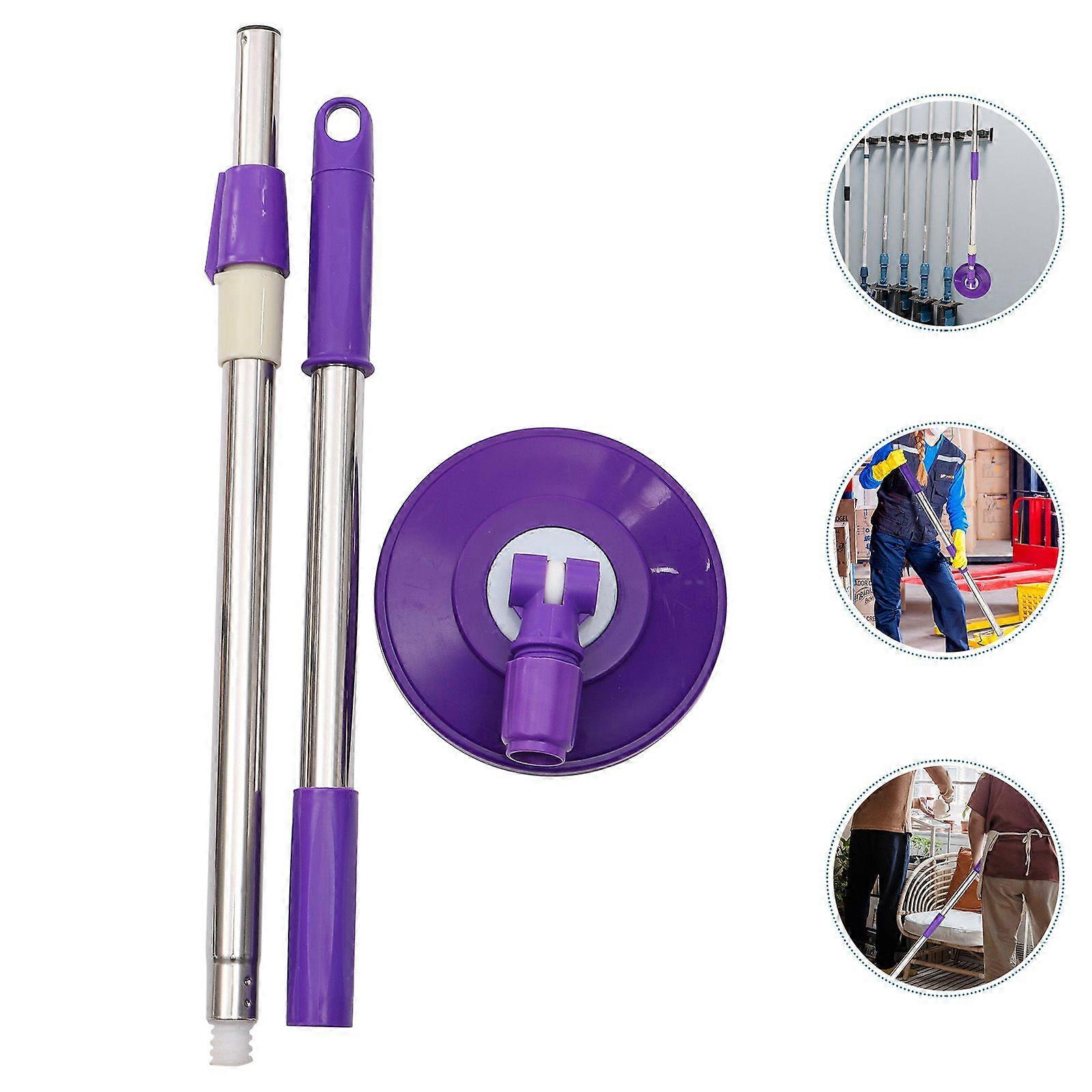 Rotating Mop Replacement Pole Handle Stainless Steel Mop Replacement Pole Supplies