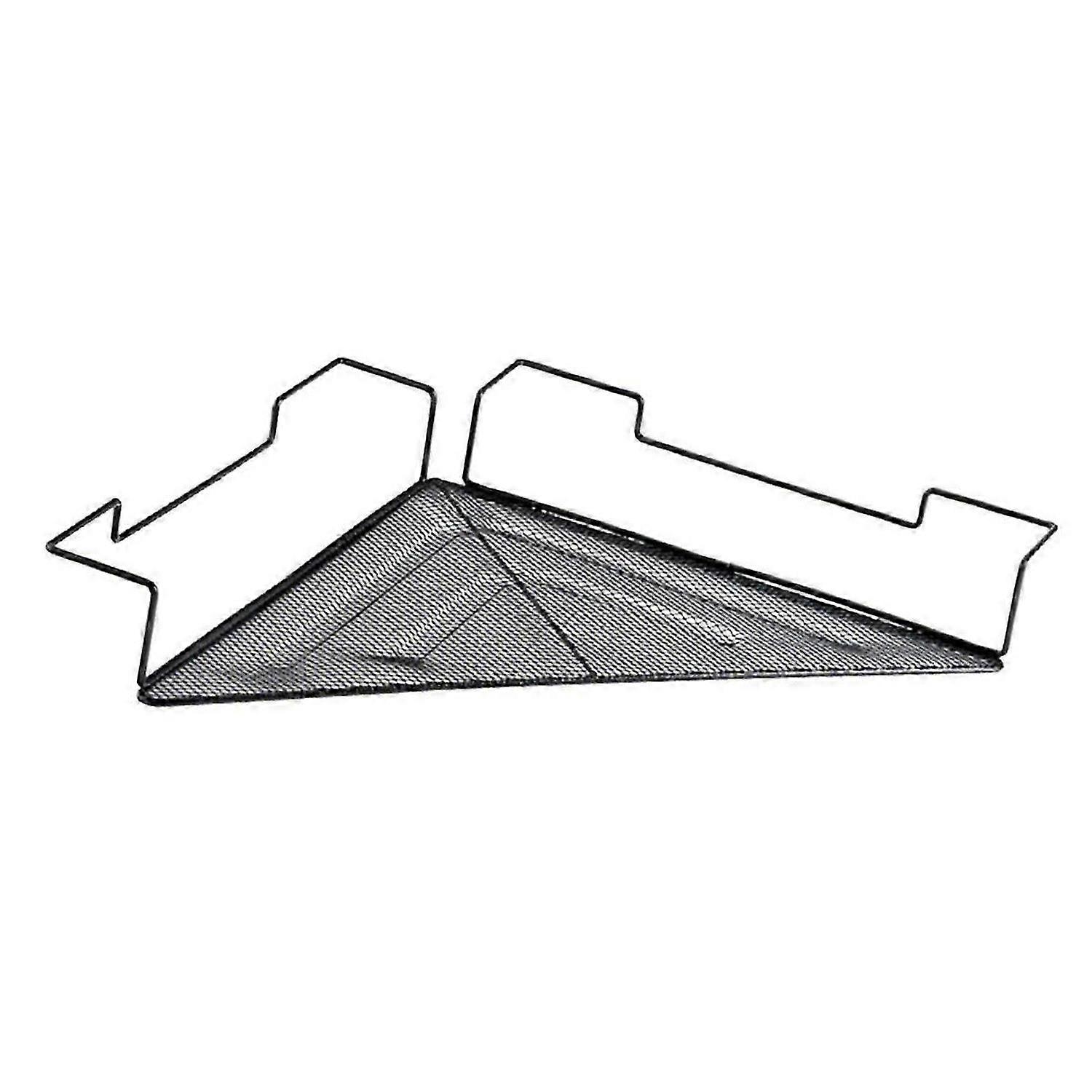 Kontor Cubicle Shelf, Wire Corner Sundries Storage Rack, kontor Cubicle Dormitory Plassbesparende Mesh