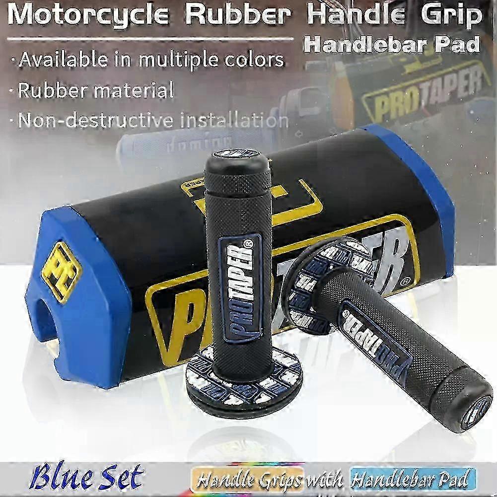 Handle Grips with Pro Taper Handlebar Pad for 1-1/8 Fat Bar Chest Protector Suitable for KTM Motorcycle Dirt Bike Pit Bike