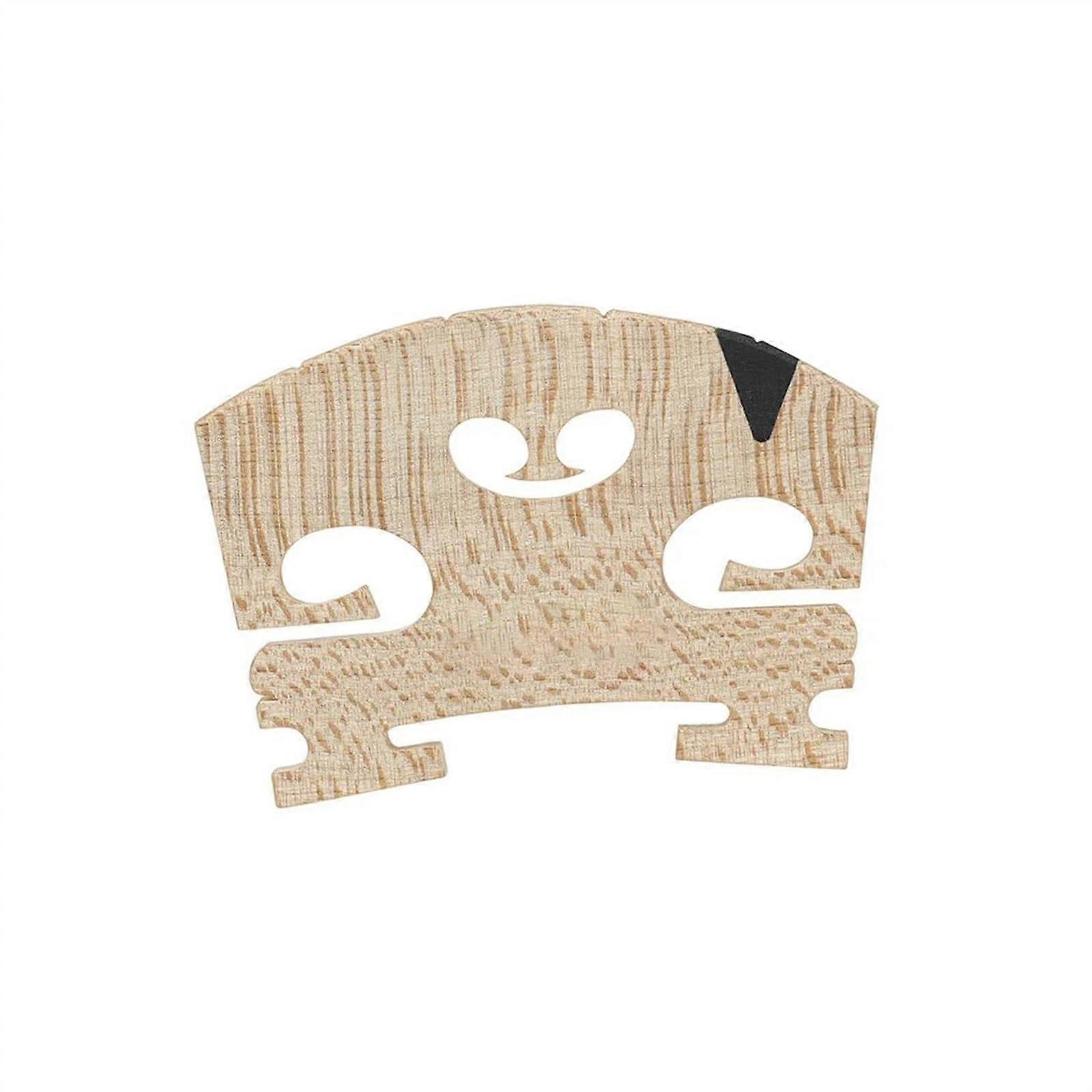 Accessories for beginner 4/4 violin bridge maple violin string instrument parts  and replacement accessories