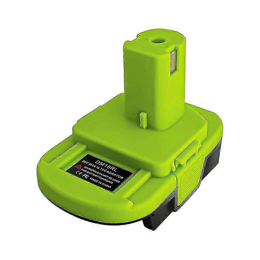 DM18RL Converter Battery Adapter for Dewalt 20V for Milwaukee 18V M18 Llithium Battery Convert to for Ryobi Power Tools-jc