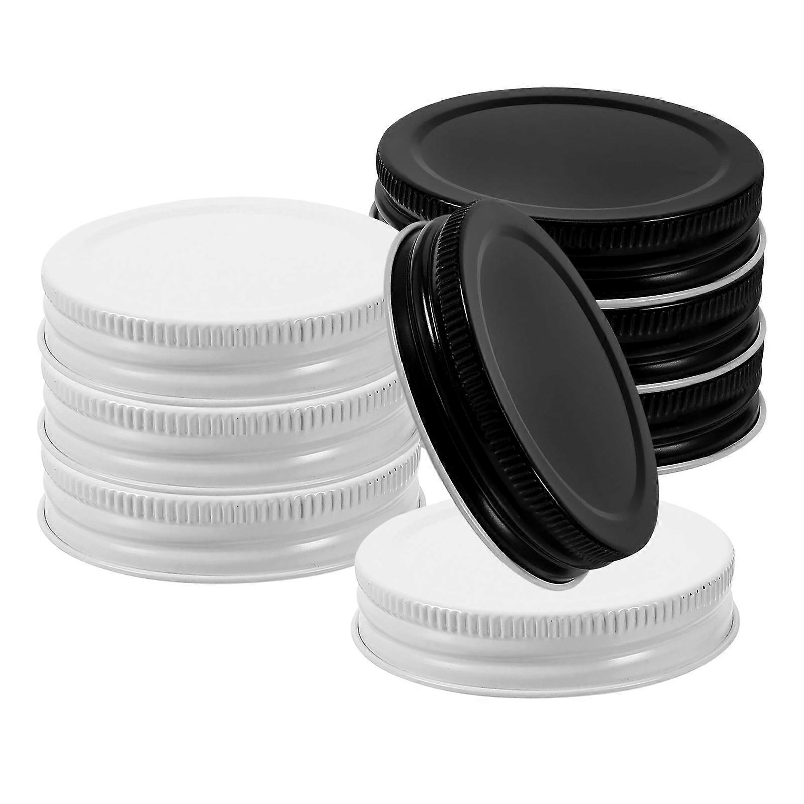 Iron Lid For Canning Jar Mason Jar Lids Assorted Color Food Storage 8Pcs