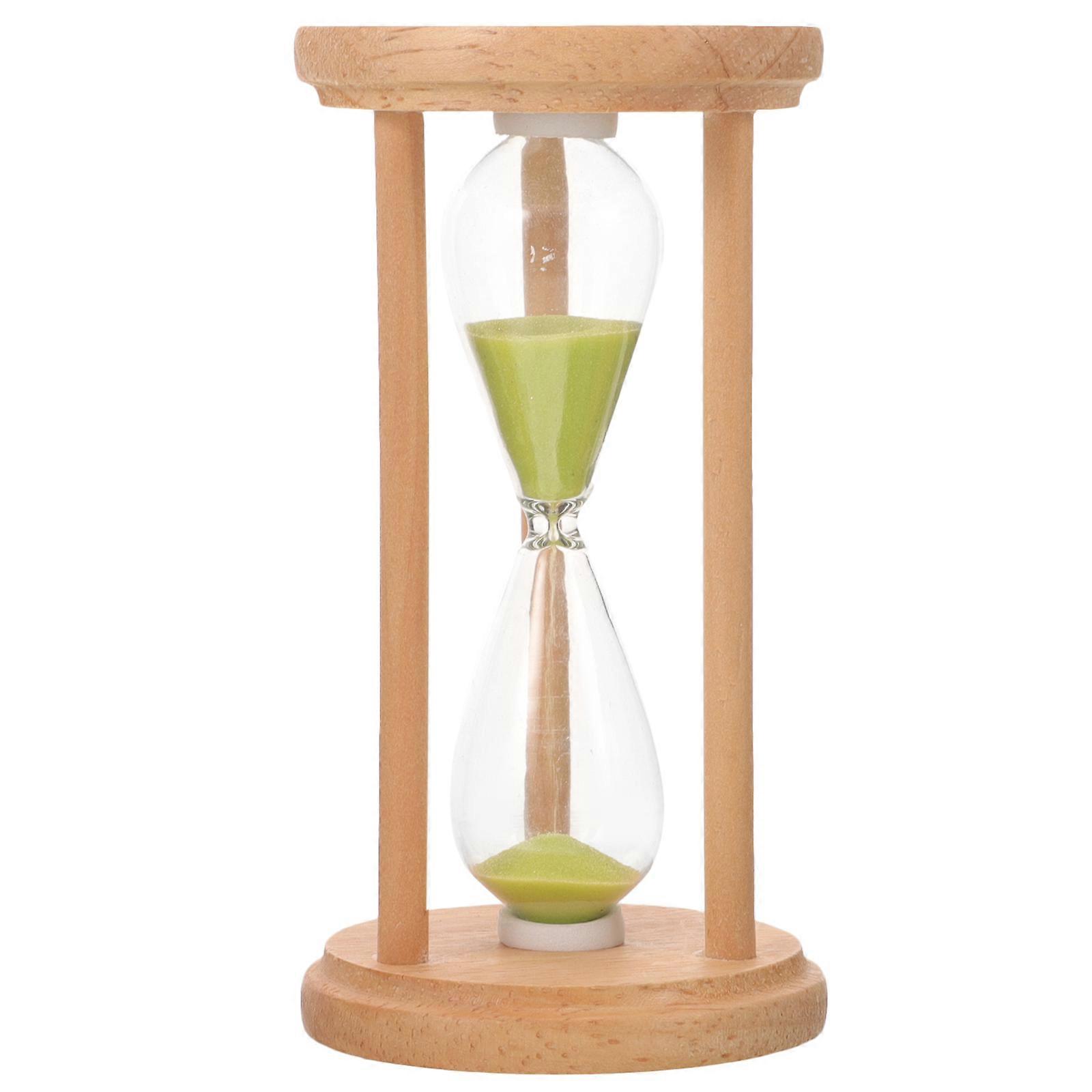 Decorative Hourglass Timer Wooden Hourglass Decor Baking Chocolate 1Pack