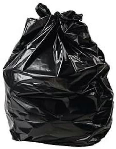 50 x Extra Large Black Bin Liners 240L