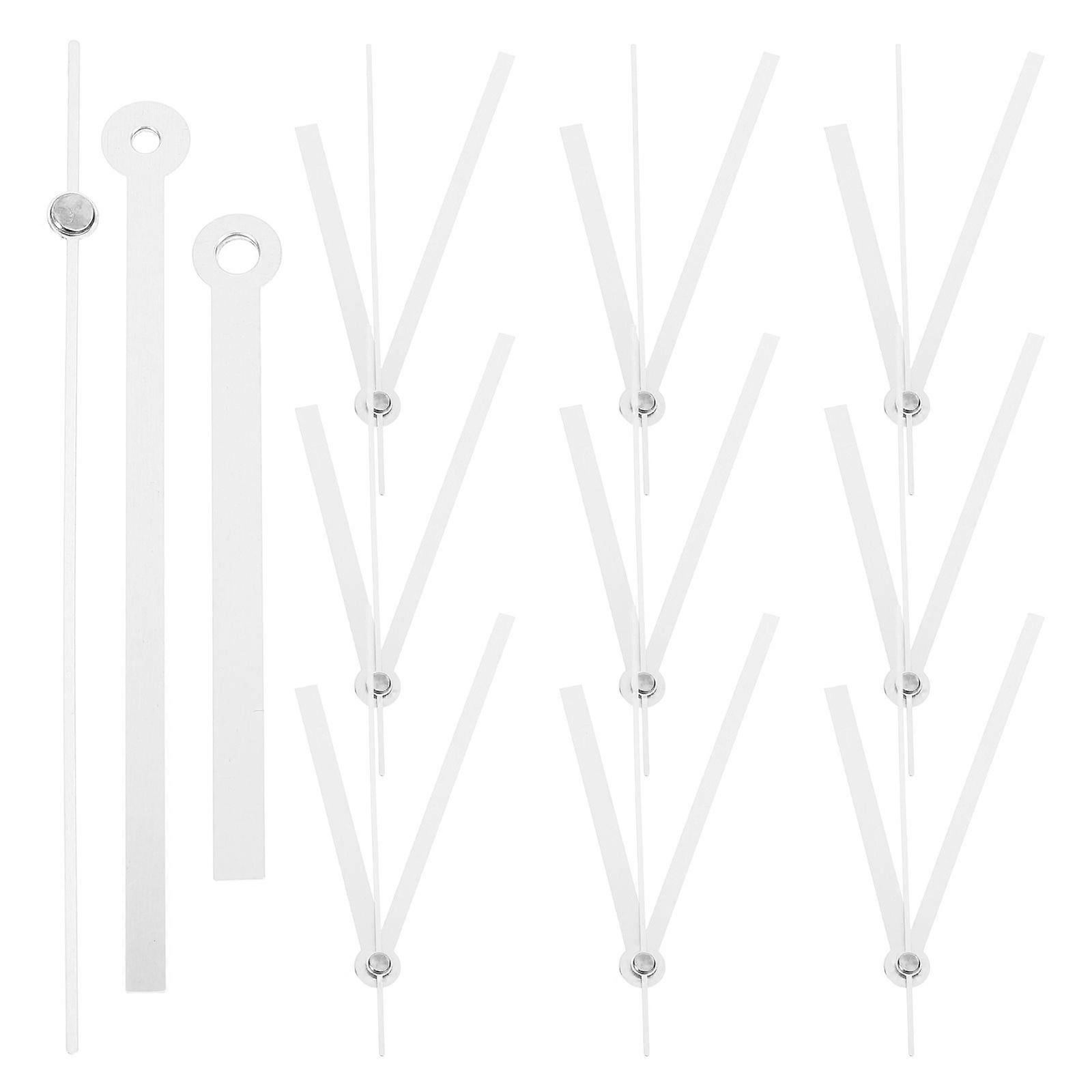 10 Sets Plastic Clock Pointers Elegant Clock Hands Decorative Clock Replacements