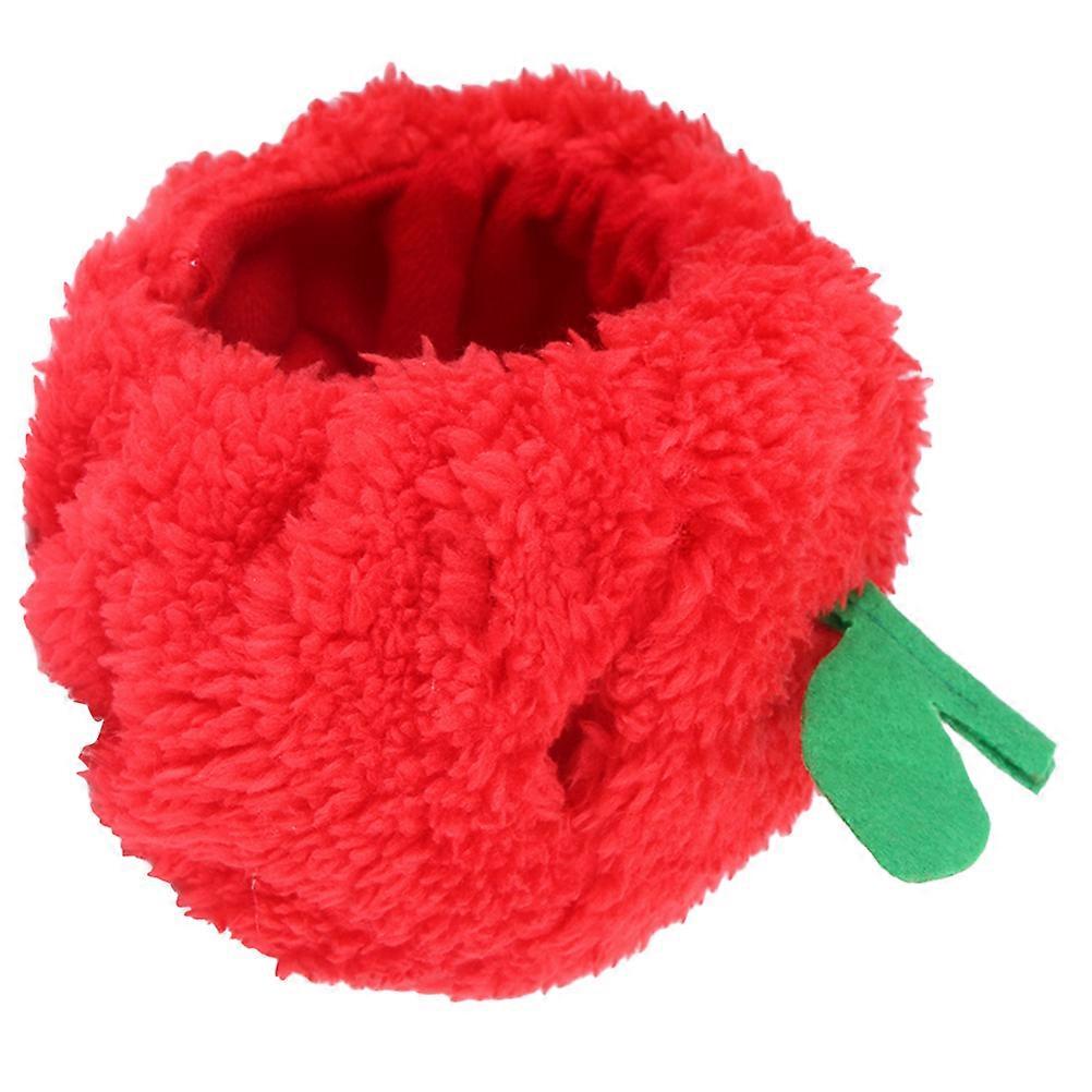 Cat Hat For Cat Outfits For Cat Red Woolen Yarn Weekend Parties 1Pcs