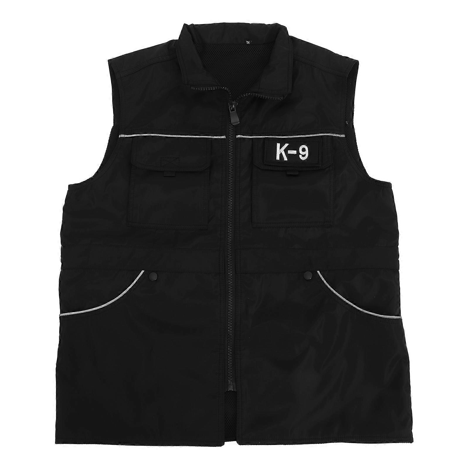 Gilet de dressage pour chiens pour les manieurs Protection quotidienne Conception résistante aux rayures Dresseurs de chiens professionnels 1Pack