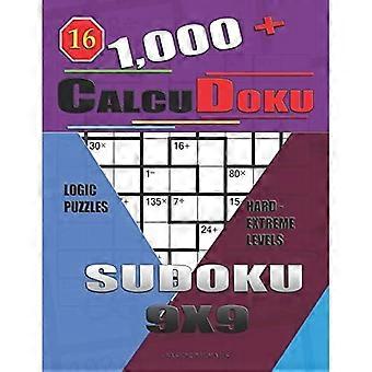 1000 + Calcudoku Sudoku 9x9 : Logikrätsel Hard-Extreme Levels