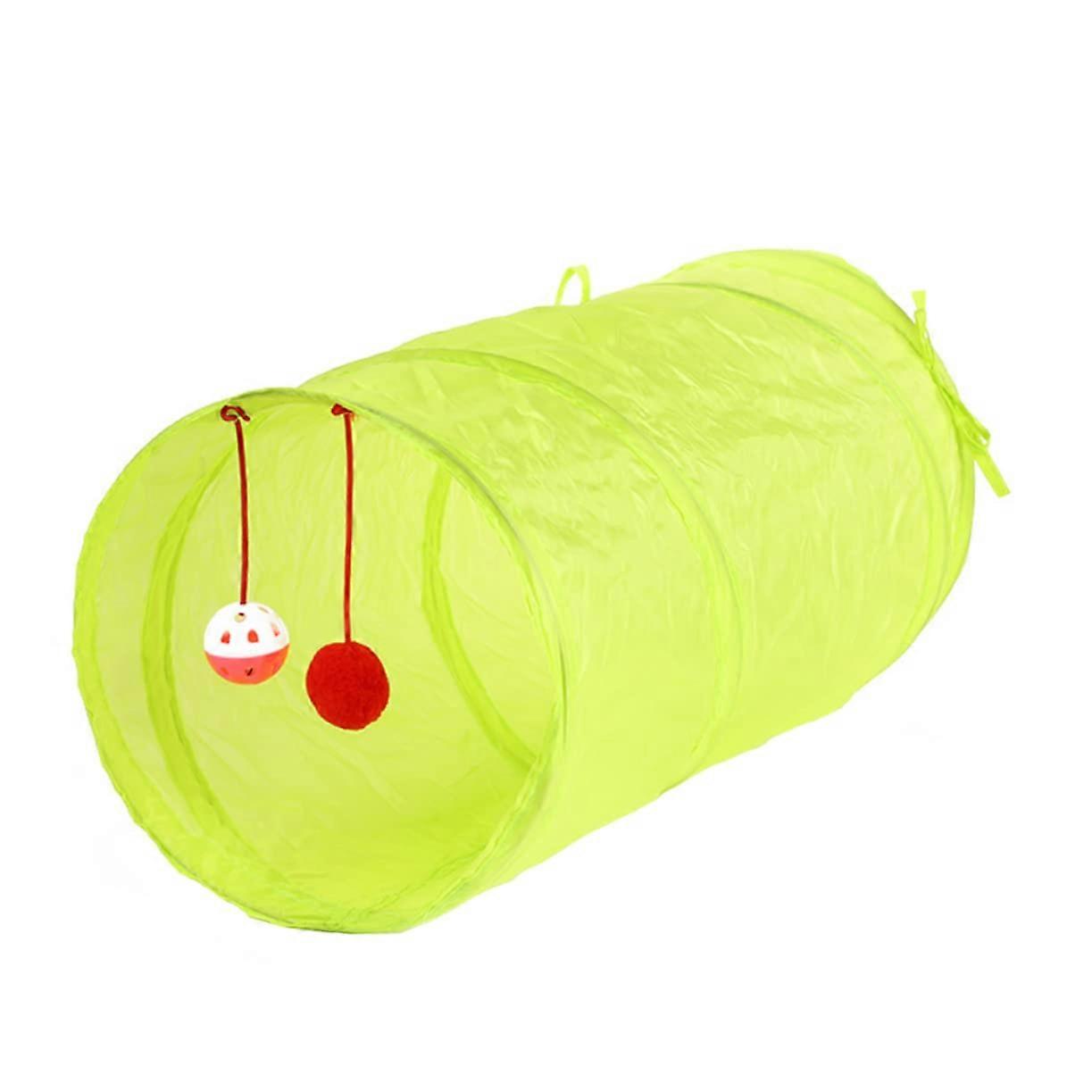 Paper Tunnel Cat Tunnel for Large Cats Cat Tunnel Bag Cat Wheel Cat Toy Pet Cats Bed Foldable Cat Tunnel Foldable Tunnel Toy Polyester