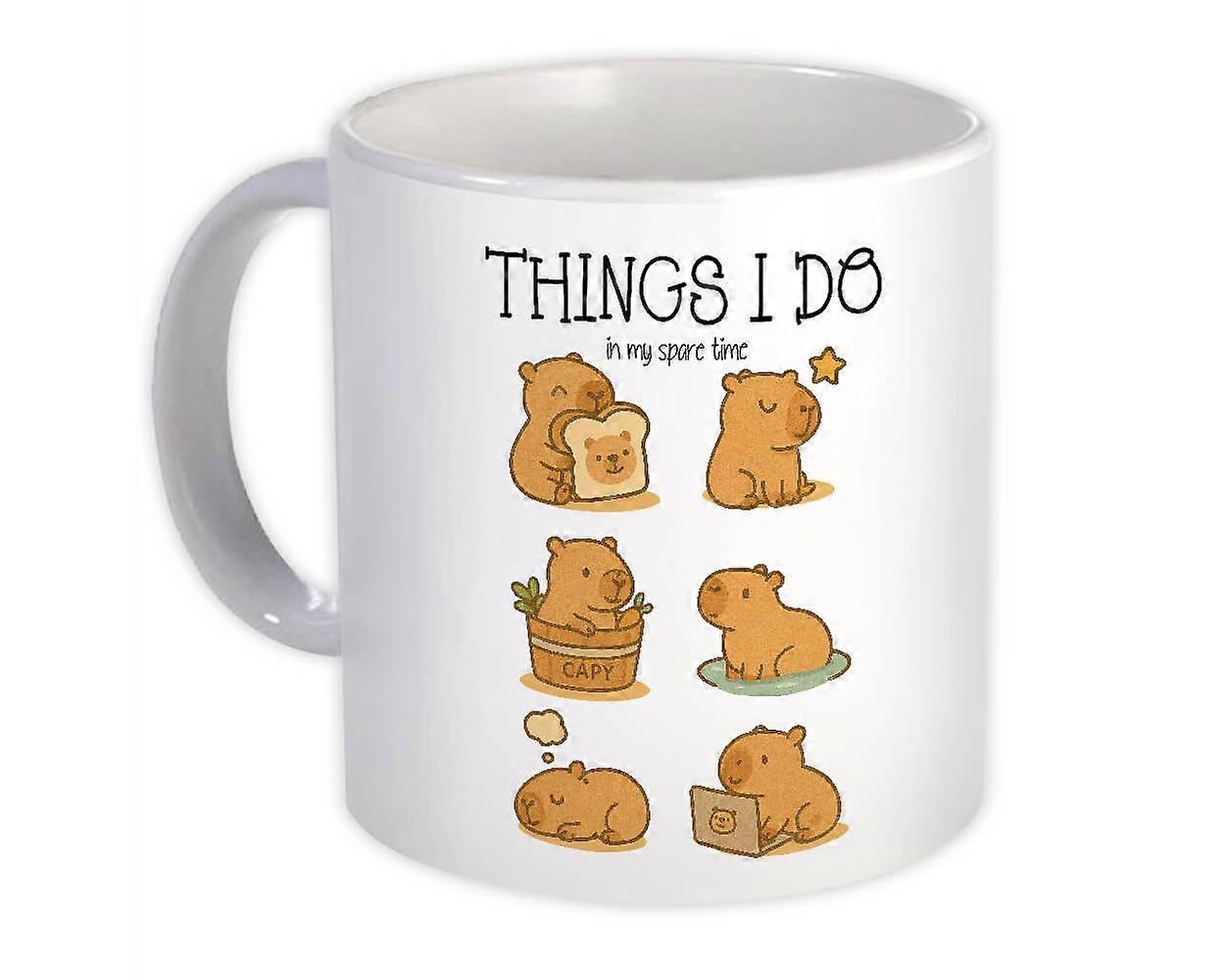 Gift Mug: Things I Do In My Spare Time Capy