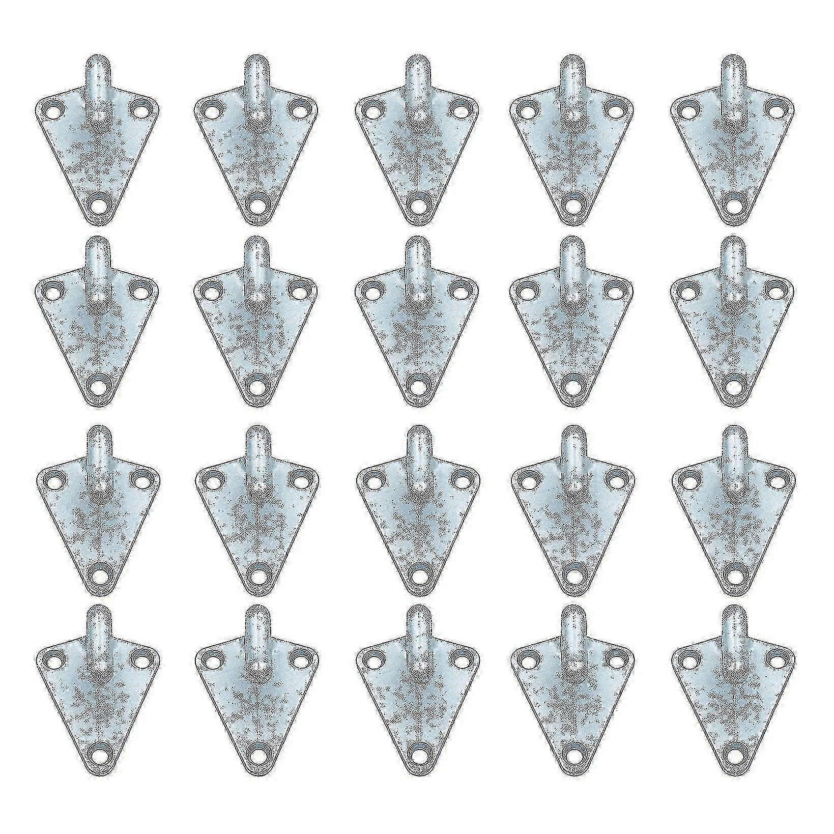 20pcs -hole Tarin Hooks Net Hooks For Trailer Net, Tarin