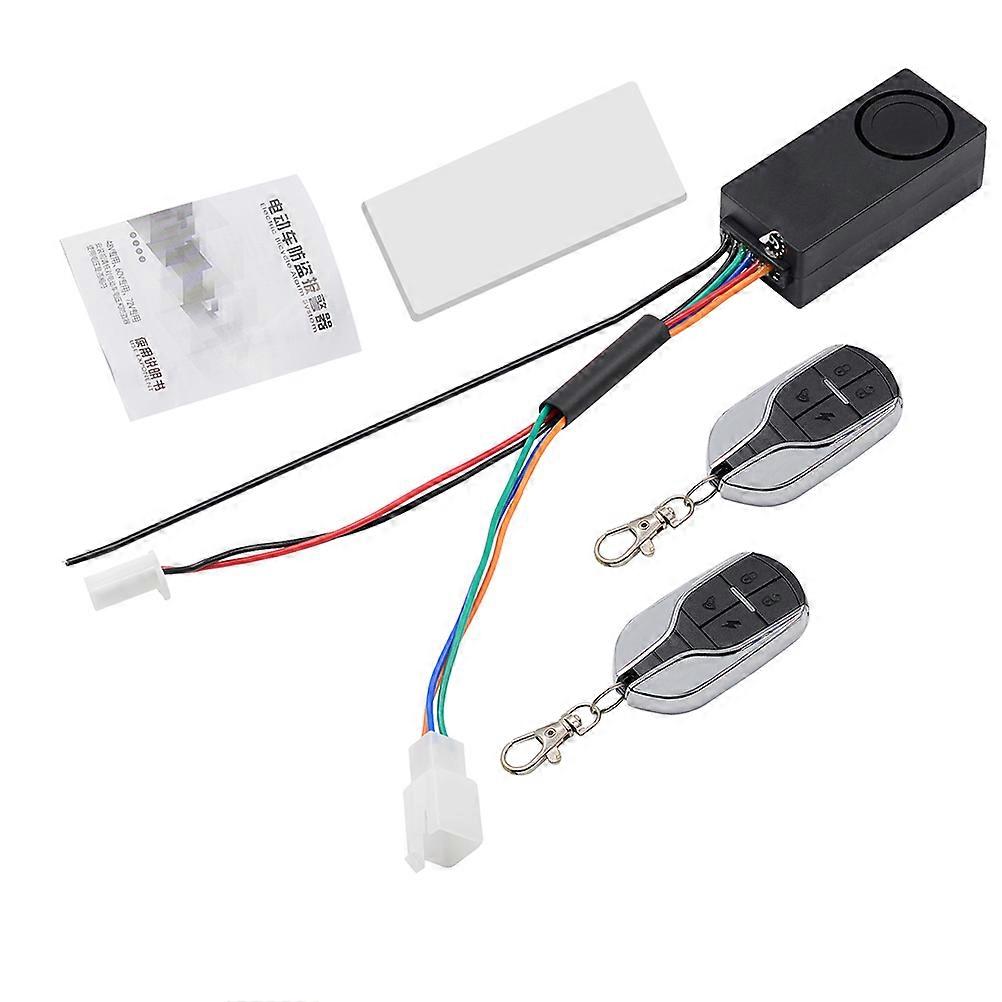 AntiTheft Alarm Systems Electric Car Keyless Entry System Black 7x33x23Cm 1Set