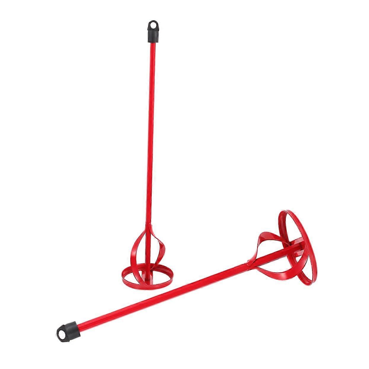 2 Piece Mixing Paddle for Drill, Efficient Paint Mixer for Plaster, Compatible with Power Tools for Construction and Renovation Projects