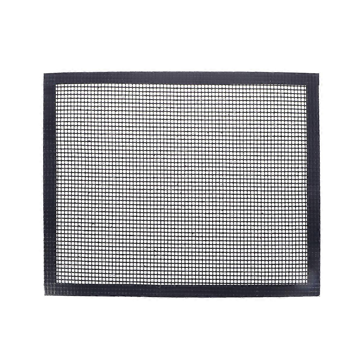 Black BBQ Nonstick Mesh Grill Mat for Healthy Grilled Food 260℃(500℉) Heat Resistant