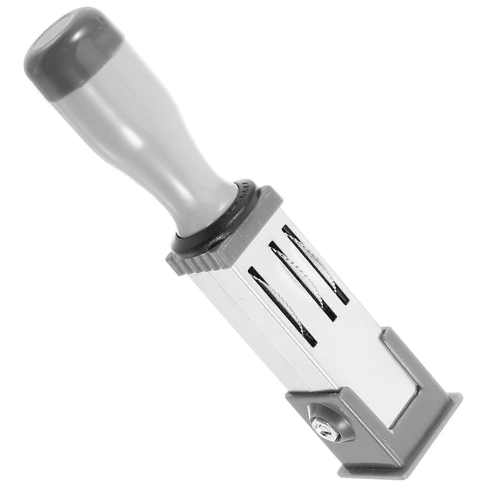 Rollender Datumsstempel Kleiner Datumsstempel Heimanwender Metall 4,13 x 0,83 x 0,83 Zoll Stempel 1 Stück