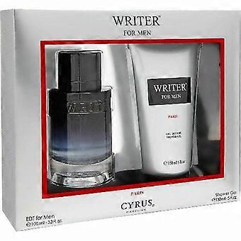 Cyrus Writer For Men 100ml Eau De Toilette Spray + 150ml Shower Gel