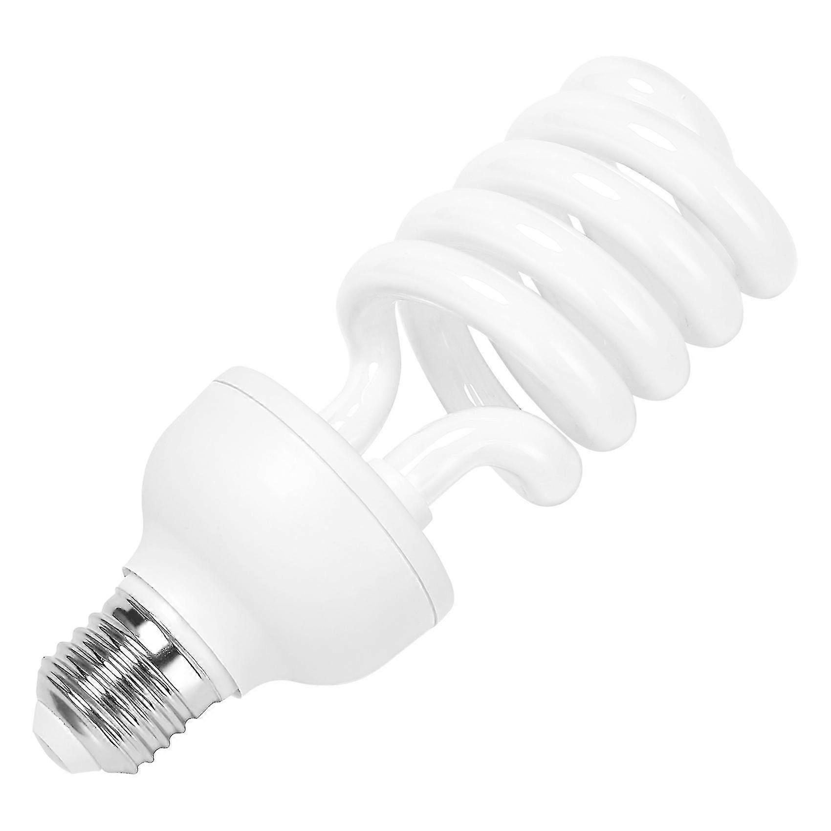 Compact E27 220v 5500k 45w Photo Studio Bulb Video Photography Daylight Light Lamp White-yu Edition 0724