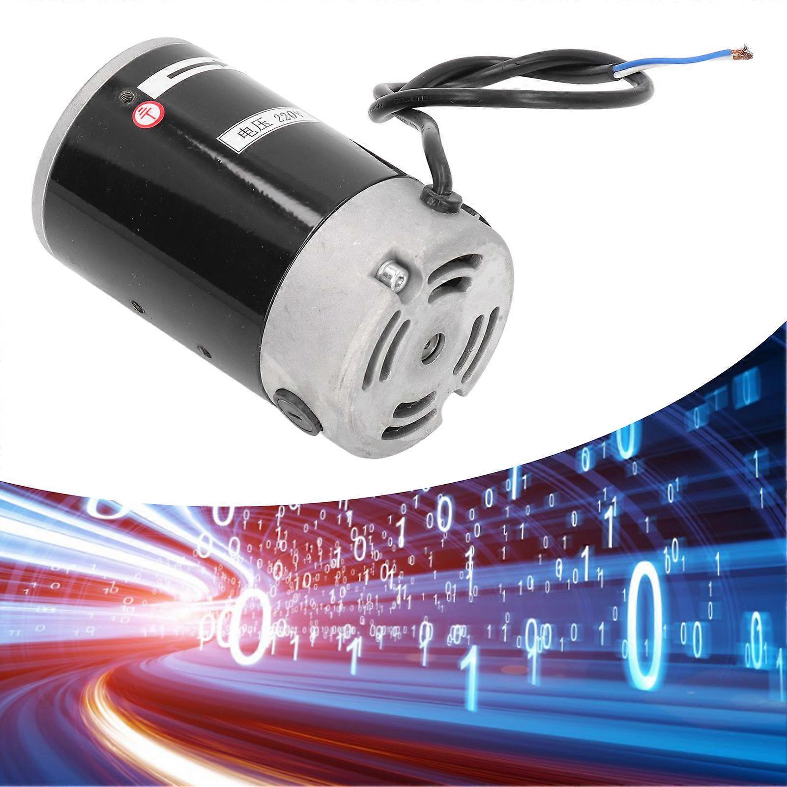 Mini Lathe Motor 550W 6000RPM Large Torsion Low Noise Stable Drive Iron Lathe Machine DC Motor for CJ18A