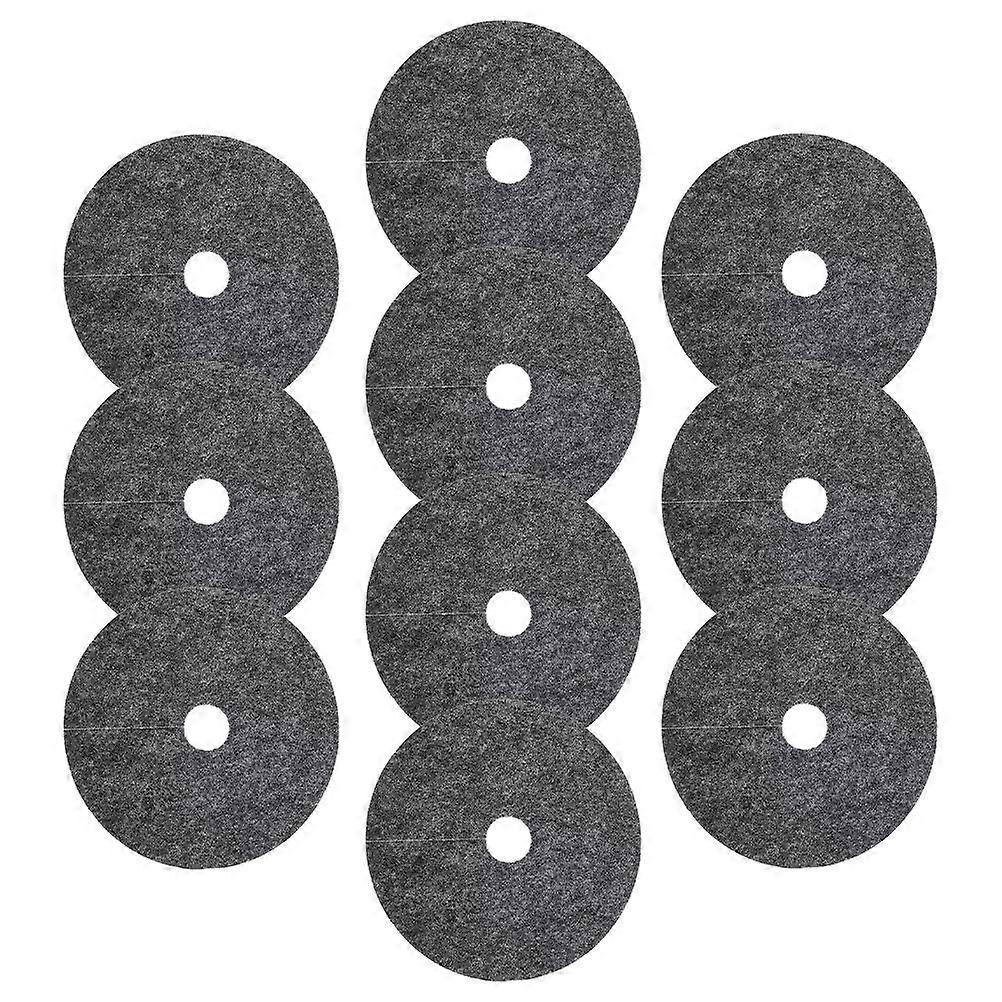 Here's a refined and professional product description for the **10pcs Tree Mulch Nonwoven Fabric Ring Round Breathable Barrier Mat**:
### π³