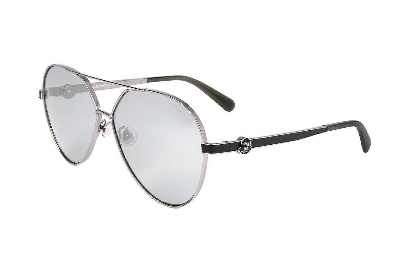 Sunglasses Moncler ML0263 14Q SHINY LIGHT RUTHENIUM 59/12/145 UNISEX