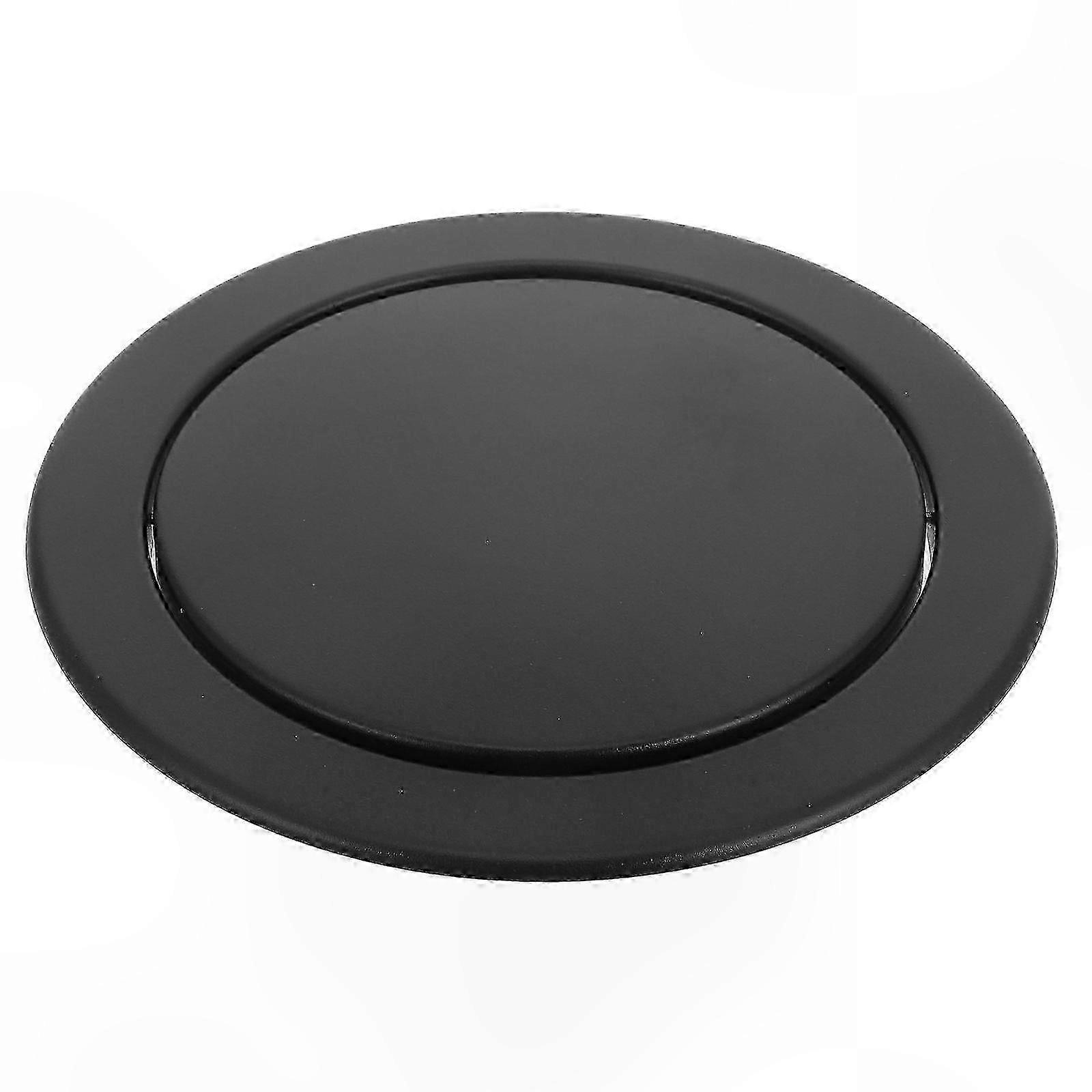 Built-in Countertop Trash Chute Cover with Swing Lid for Kitchen and Bathroom Use
