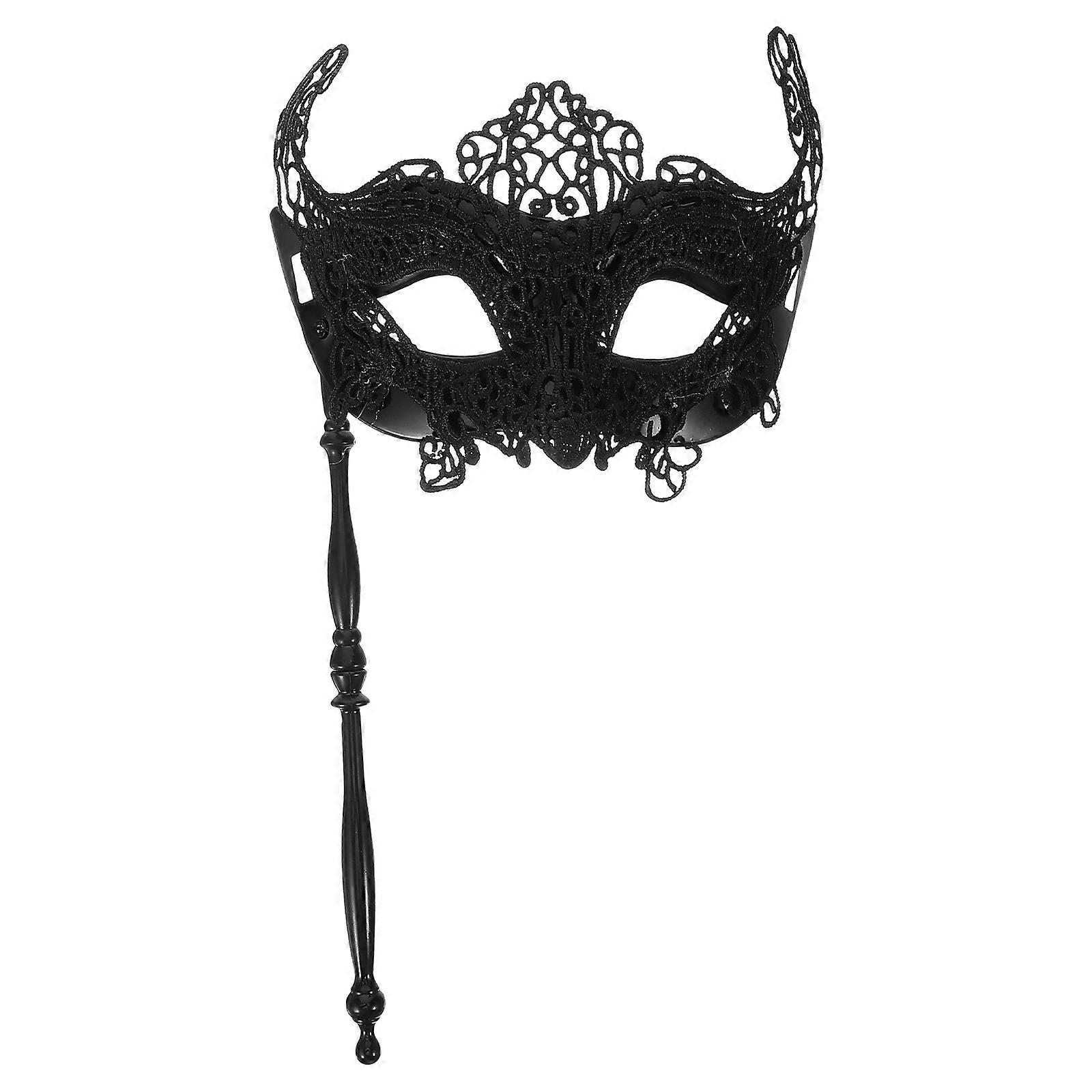 Elegant Lightweight Handheld Fox Costume Mask for Women – Perfect for Parties, Dances & Cosplay Events with Detailed Design