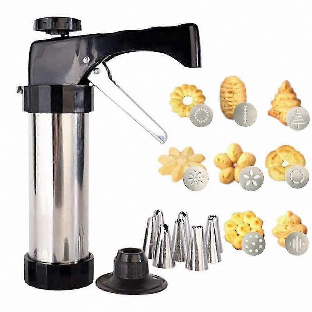Stainless Steel Cookie Press with Baking Accessories