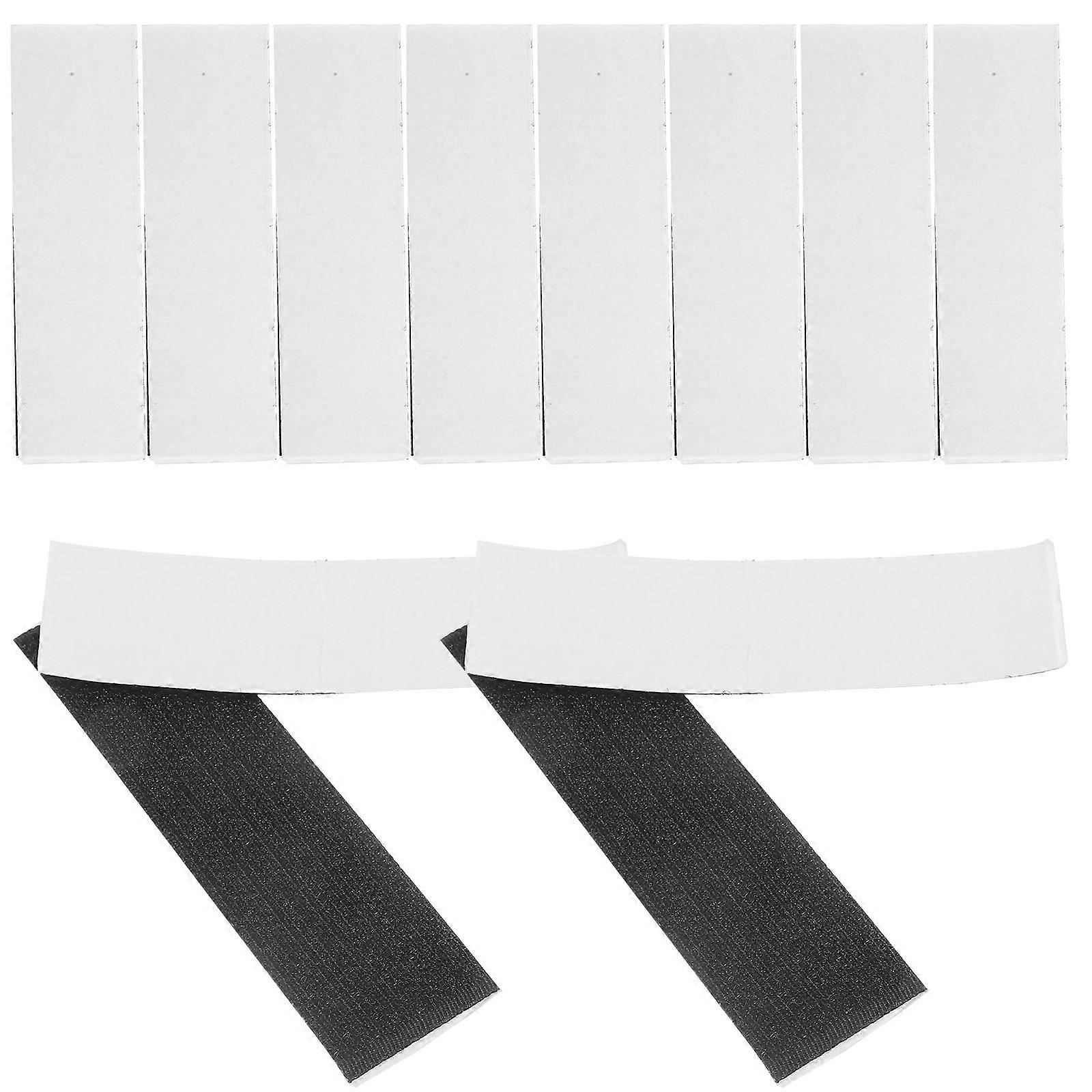 Reusable Fastening Tape 20 Pairs Adhesive Strips Suitable For Kitchen Use Flat Shape Ideal For General Users