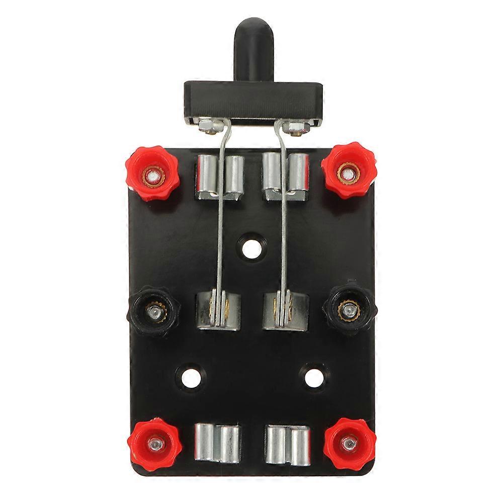 Compact Double Throw Circuit Switch for Physics Experiments – Lightweight Educational Tool for Electricity Learning in Laboratories