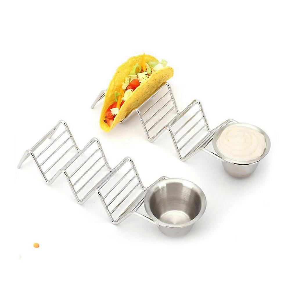Creative Taco Holder 304 Stainless Steel Pancake Rack for Mexican Food Perfect for Parties and
