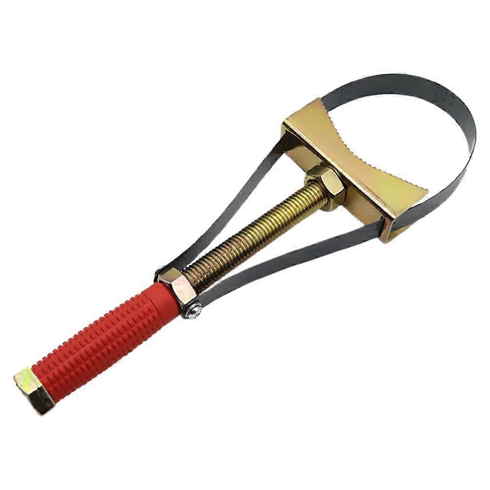 Adjustable Oil Filter Removal Strap Wrench, Universal Multifunctional Tool for 60-120mm Oil Filters, Durable and Easy to Use