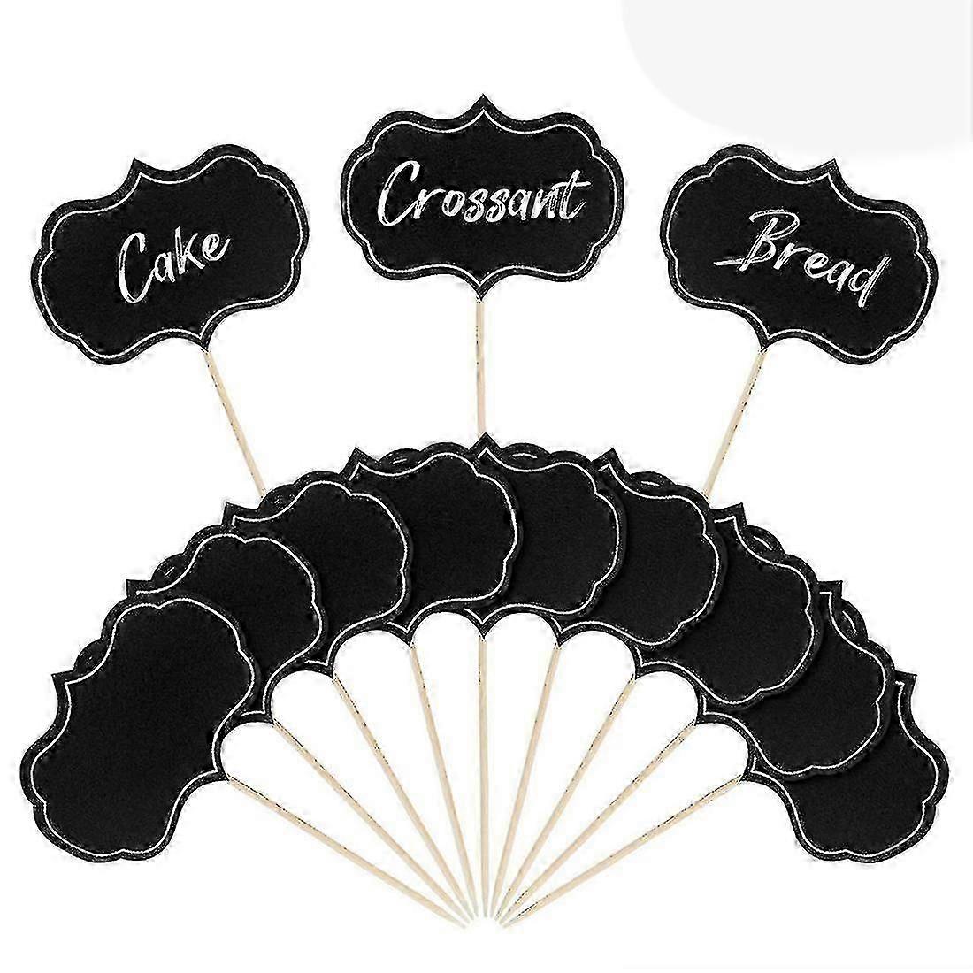 50 Pieces Cheese Markers For Charcuterie Board Buffet Labels Food Tags Toothpick Flags Appetizer Si Wuqx-Yvan