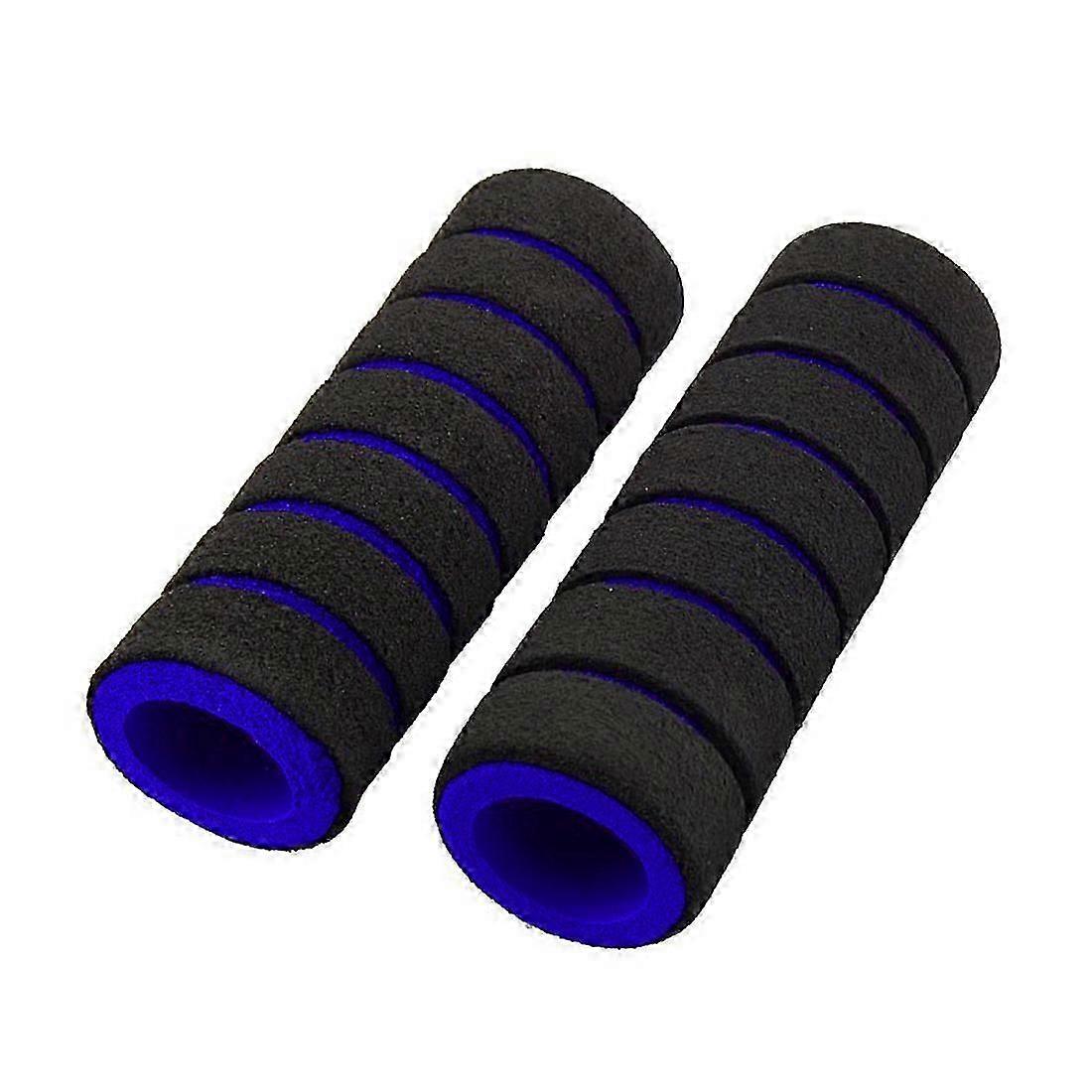 Handlebar grips for mountain bikes - non-slip soft foam set of 4 pieces