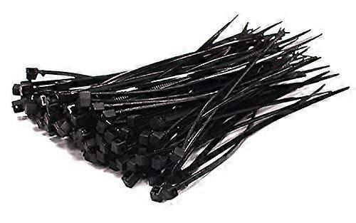 C23386BLACK Plastic Tie Wrap / Cable Tie RC Model Hop-Ups Small Size 100 Pack