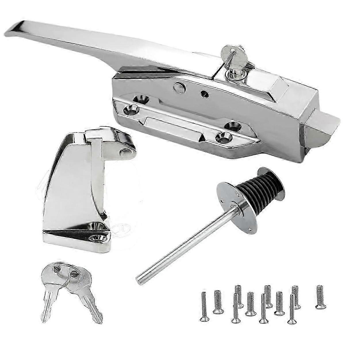 Walk In Freezer Door Latches Walk In Cooler Door Handle Latches Freezer Kit Heavy Duty With Key And Solid Metal Push Rod