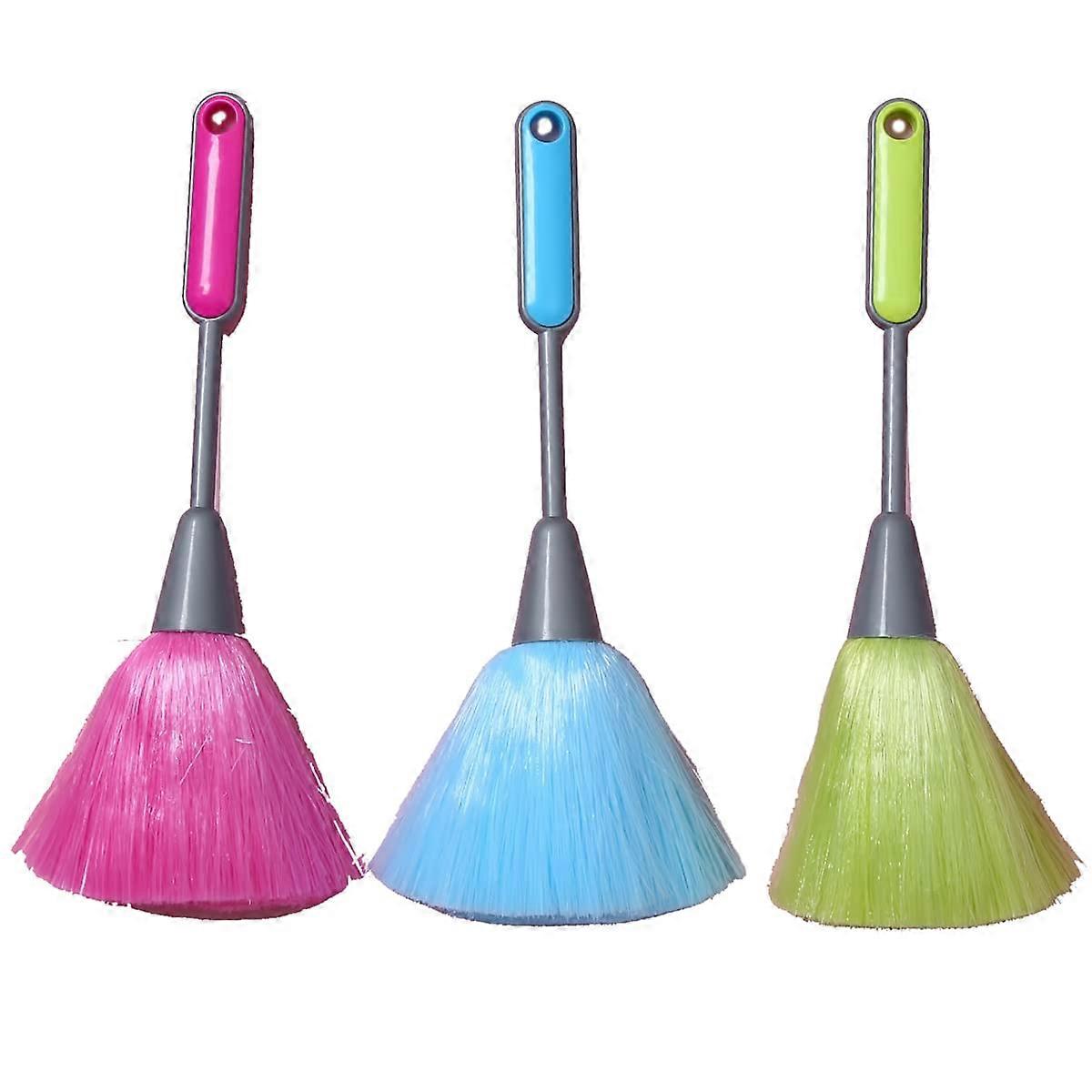3Pcs Fluffy Microfiber Delicate Duster Laptop Keyboard Computer Screen