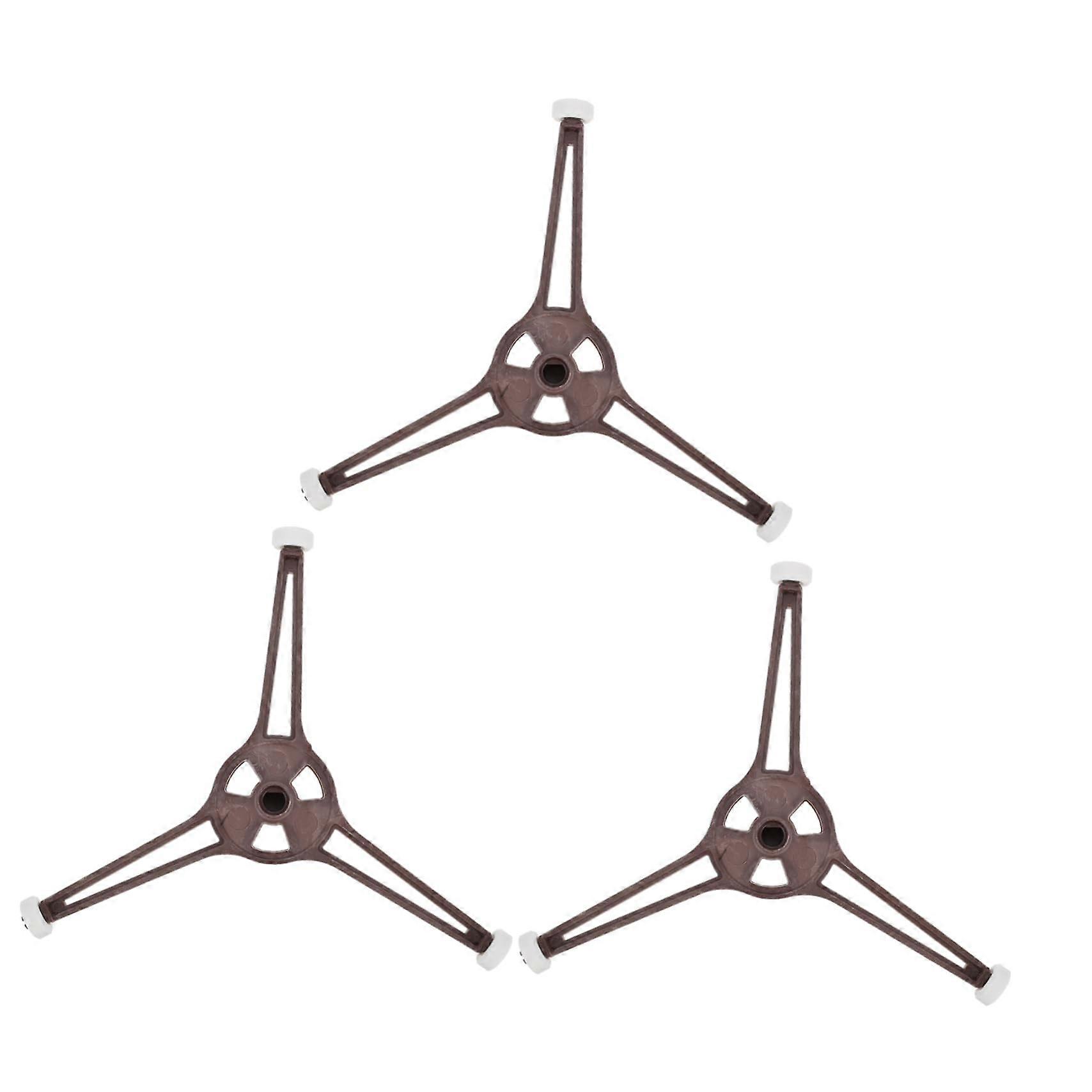 3PCS Microwave Turntable Ring Replacement Tray Support for Steady Food Rotation  Temperature Resistant for Home and Office Use