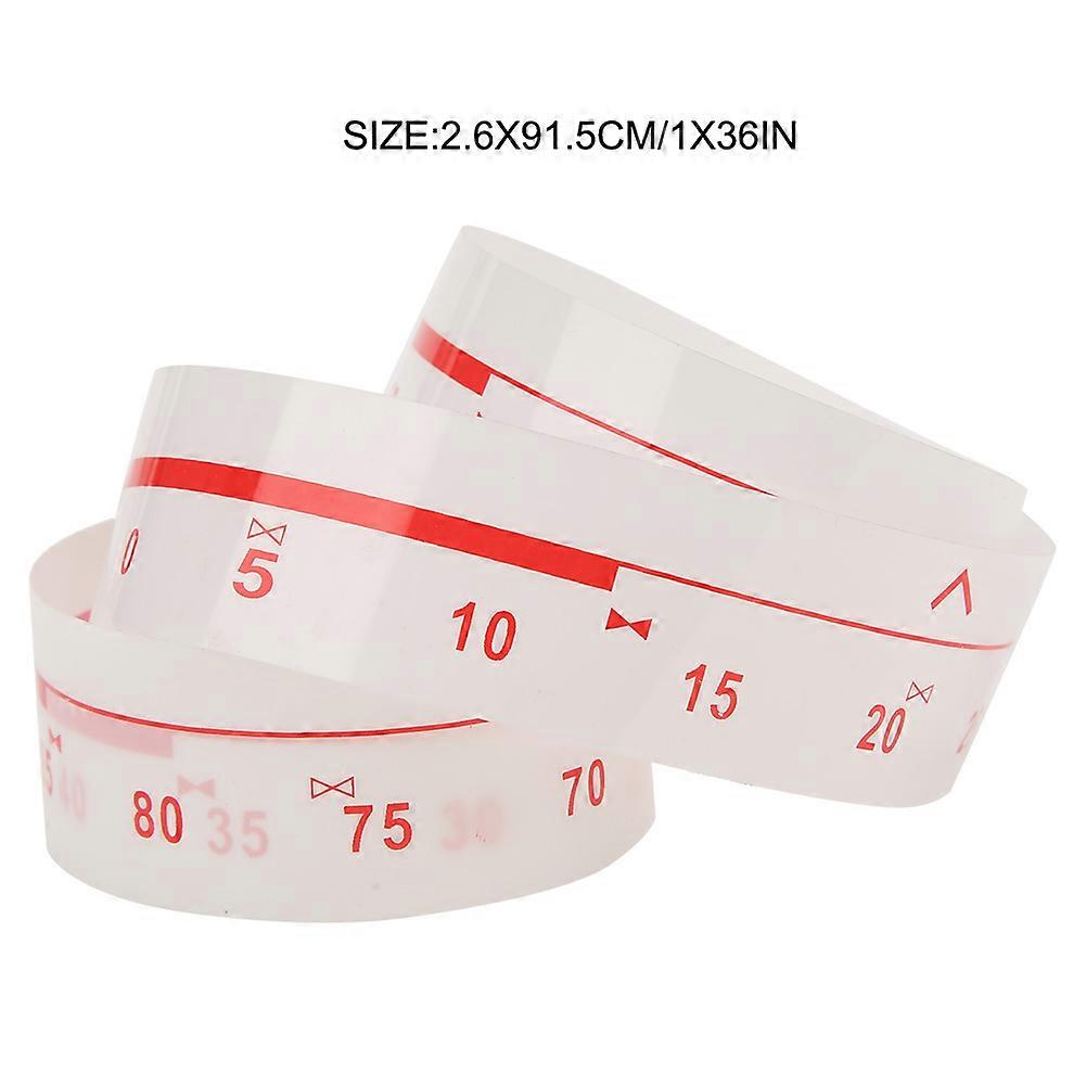 2PCS Knitting Machine Needle Rulers 2.6x91.5cm for KH821 KH831