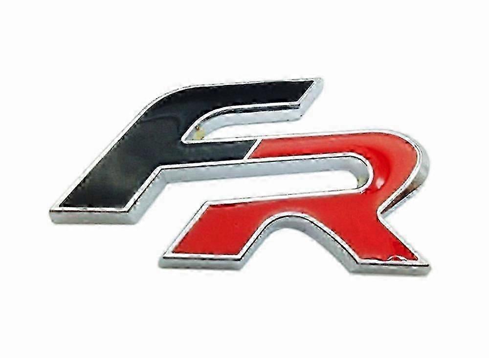 Metal 3d fr etiqueta do carro emblema emblema ser compatível com seat leon fr + cupra ibiza altea exeo ser compatível com corrida withmula